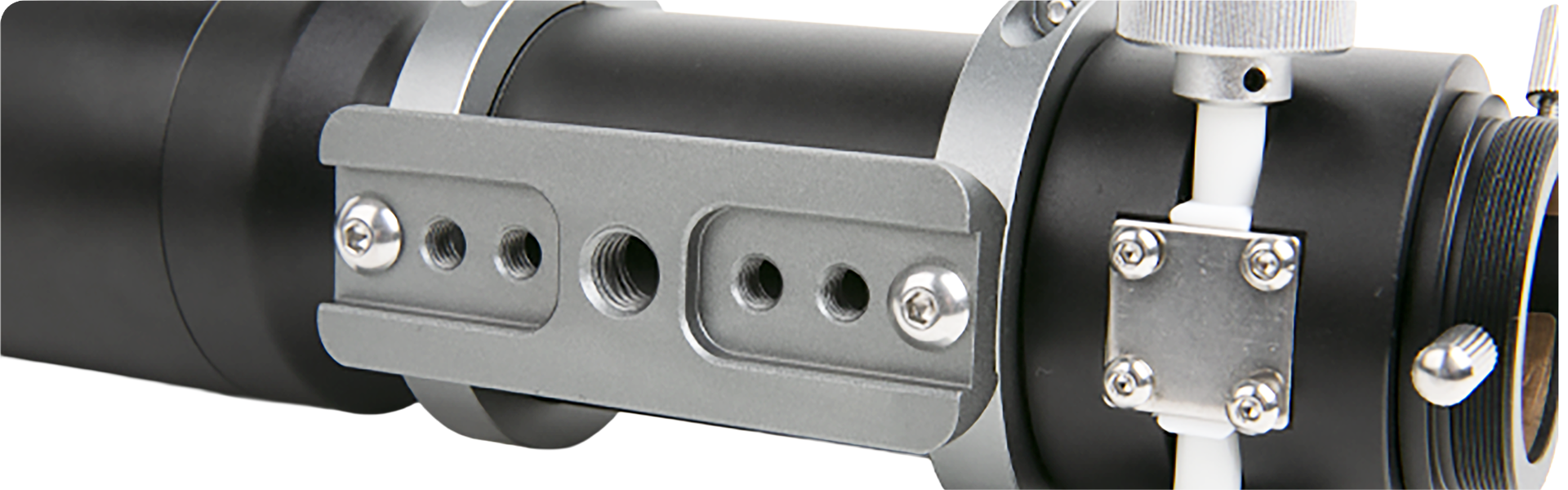 GS导星镜鸠尾板多螺孔安装示意