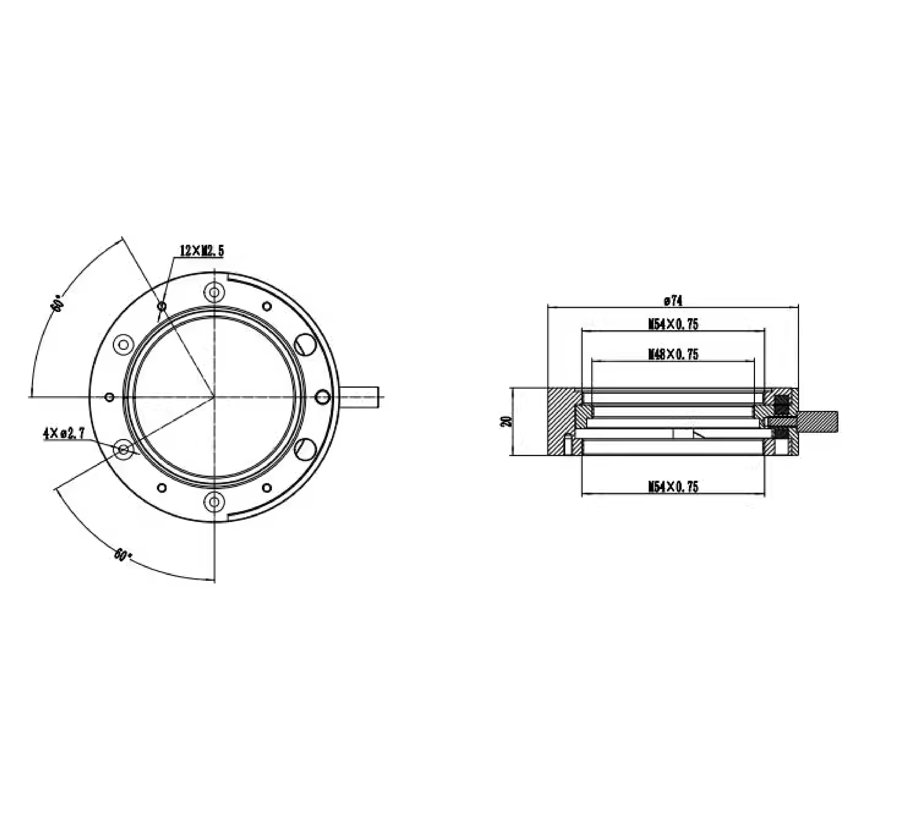 滤镜抽屉尺寸图